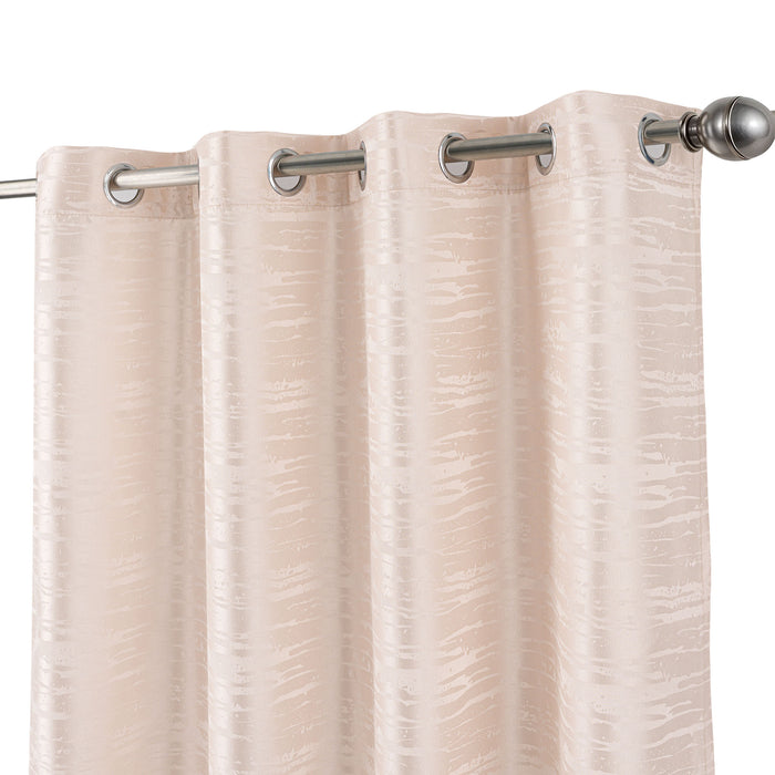 Cortinado Pronto a Pôr 140x260cm com Argolas - Borgonha Modelo 176