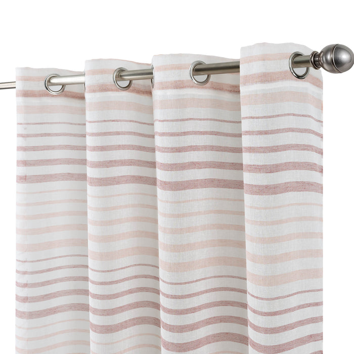 Cortinado Pronto a Pôr 140x260cm com Argolas - Branco Modelo 20