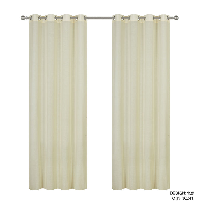 Cortinado Com Argolas 140x240 Modelo 15