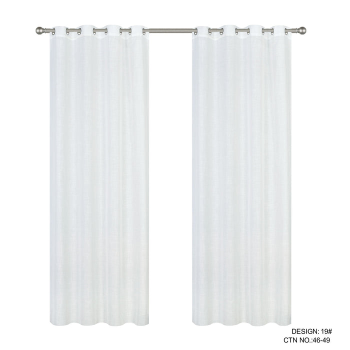 Cortinado Com Argolas 140x240 Modelo 19