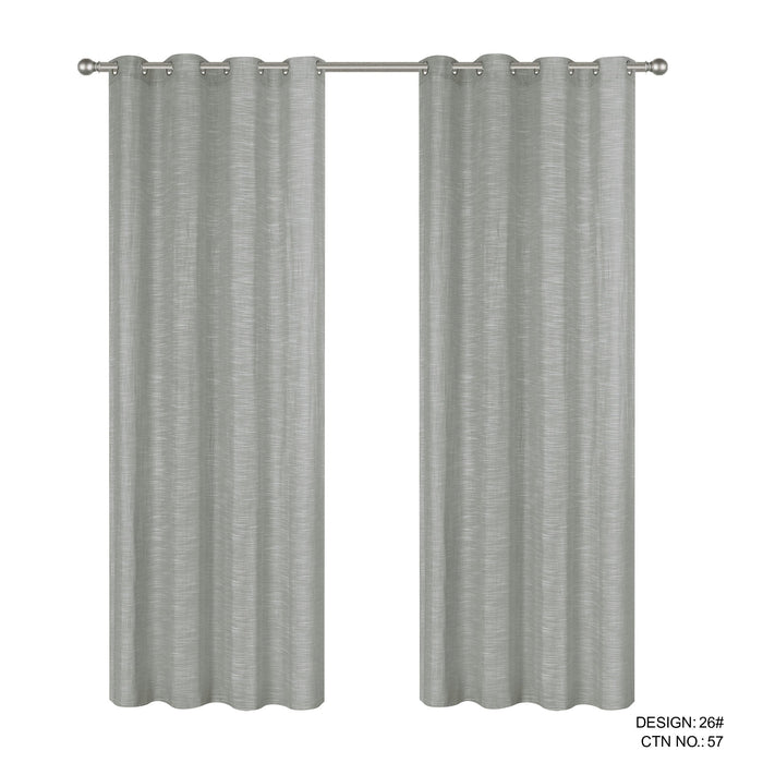 Cortinado Com Argolas 140x240 Modelo 26