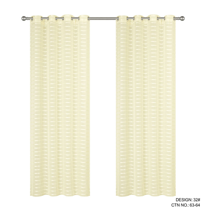 Cortinado Com Argolas 140x240 Modelo 32