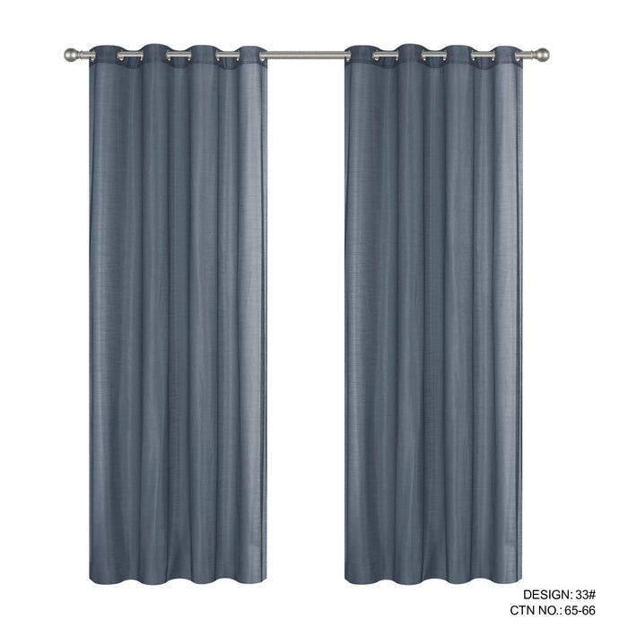 Cortinado Com Argolas 140x240 Modelo 33