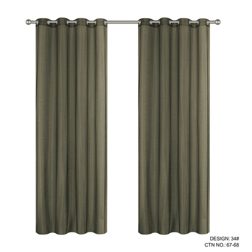 Cortinado Com Argolas 140x240 Modelo 34