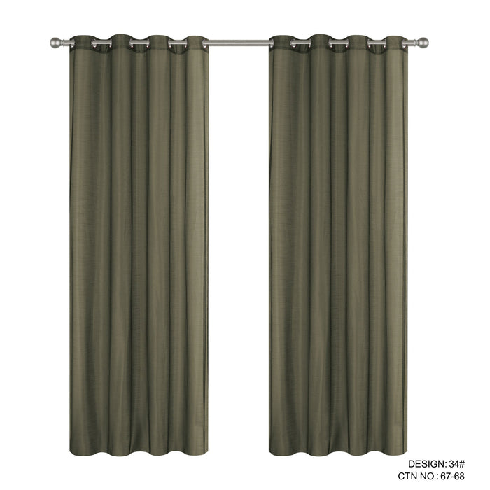 Cortinado Com Argolas 140x240 Modelo 34