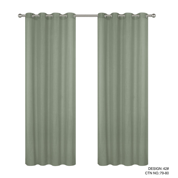 Cortinado Com Argolas 140x240 Modelo 42