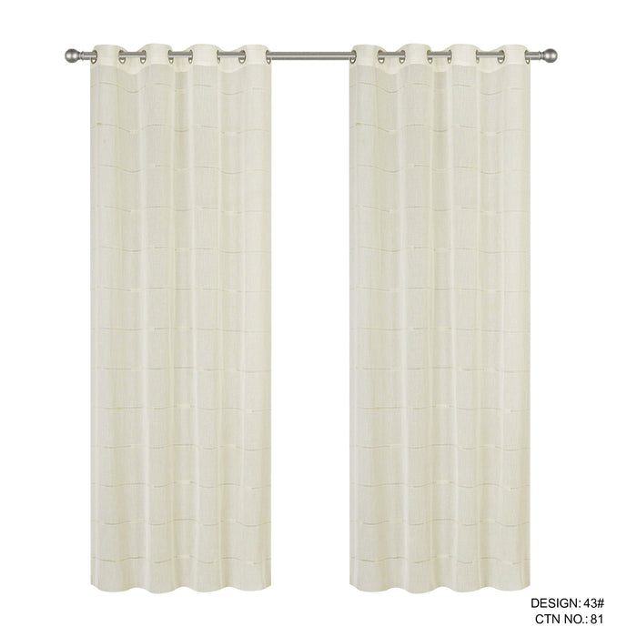 Cortinado Com Argolas 140x240 Modelo 43