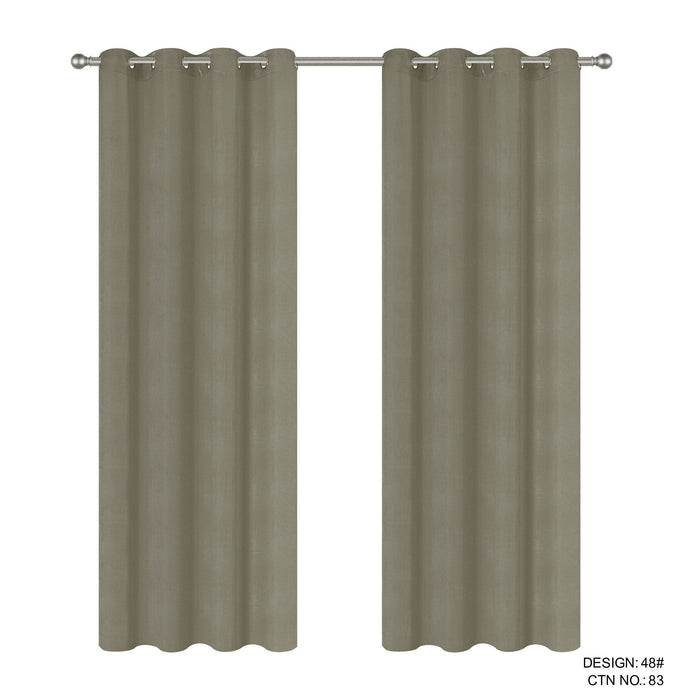 Cortinado Com Argolas 140x240 Modelo 48