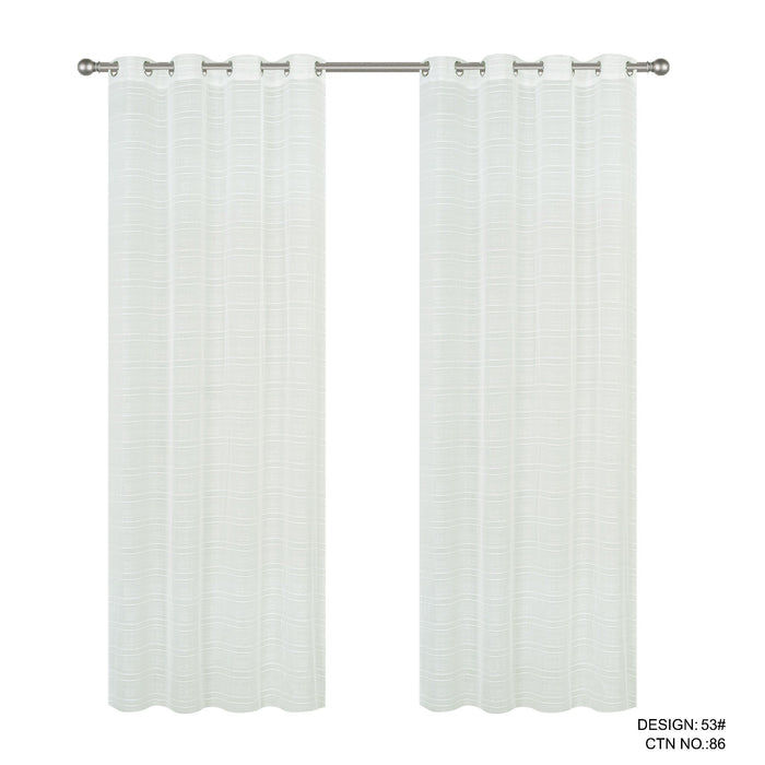 Cortinado Com Argolas 140x240 Modelo 53