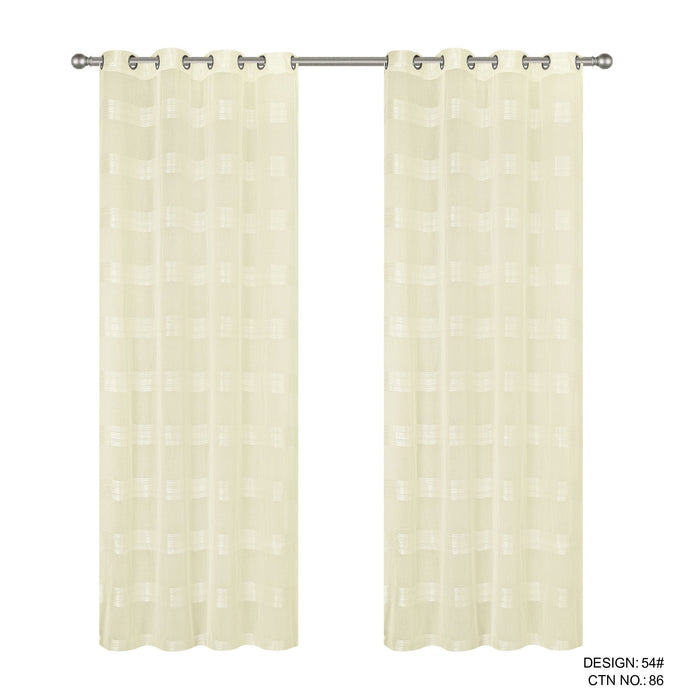 Cortinado Com Argolas 140x240 Modelo 54