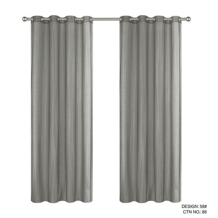 Cortinado Com Argolas 140x240 Modelo 58