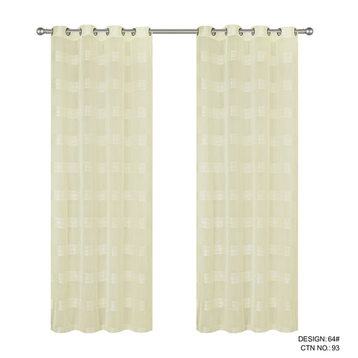 Cortinado Com Argolas 140x240 Modelo 64