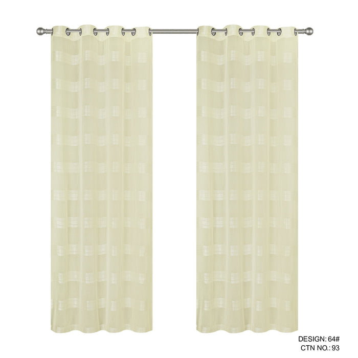 Cortinado Com Argolas 140x240 Modelo 64