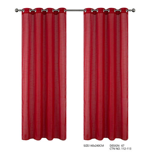 Cortinado Com Argolas 140x240 Modelo 67