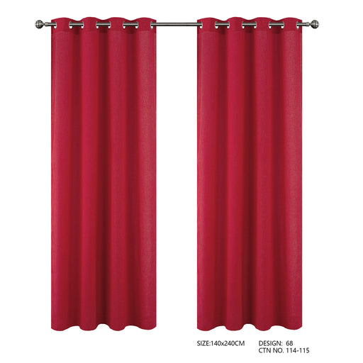 Cortinado Com Argolas 140x240 Modelo 68