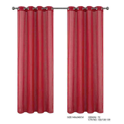 Cortinado Com Argolas 140x240 Modelo 72