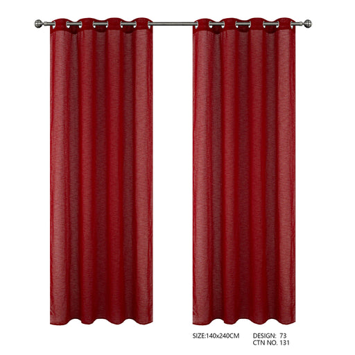 Cortinado Com Argolas 140x240 Modelo 73