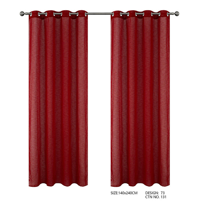 Cortinado Com Argolas 140x240 Modelo 73