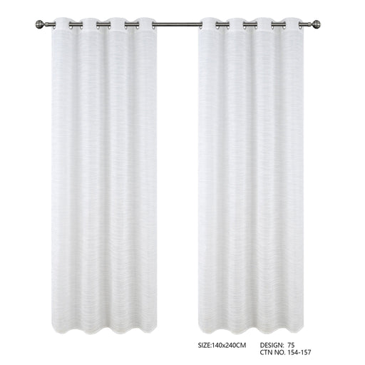 Cortinado Com Argolas 140x240 Modelo 75