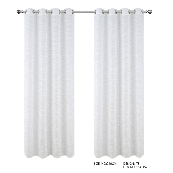 Cortinado Com Argolas 140x240 Modelo 75