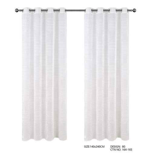 Cortinado Com Argolas 140x240 Modelo 80