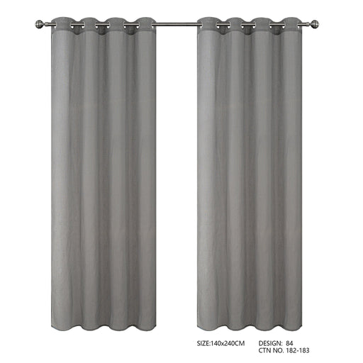 Cortinado Com Argolas 140x240 Modelo 84