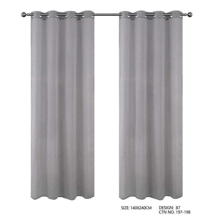 Cortinado Com Argolas 140x240 Modelo 87