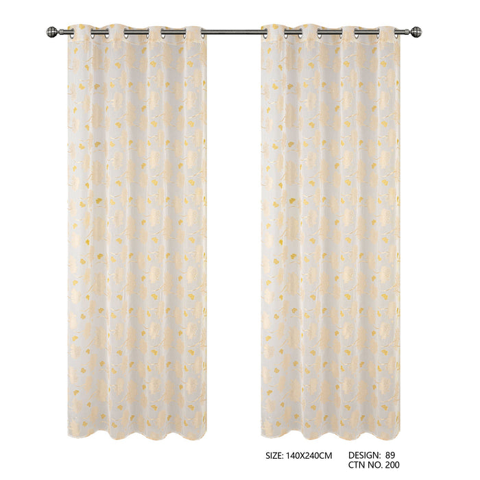 Cortinado Com Argolas 140x240 Modelo 89