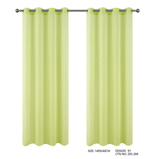 Cortinado Com Argolas 140x240 Modelo 91