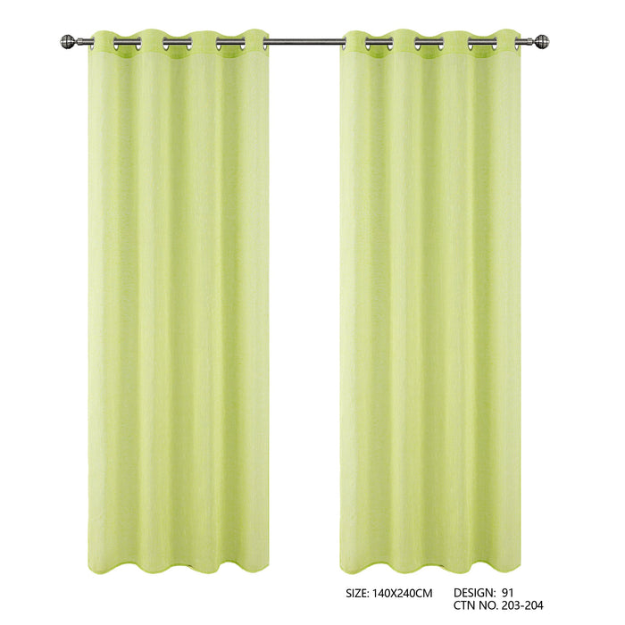 Cortinado Com Argolas 140x240 Modelo 91