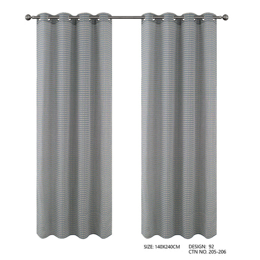 Cortinado Com Argolas 140x240 Modelo 92